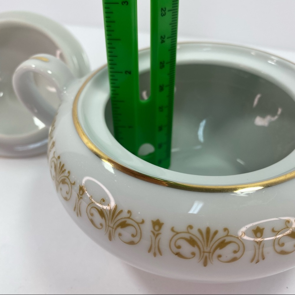 Sheffield Fine China Sugar Bowl Dish with Lid - Picture 6 of 13